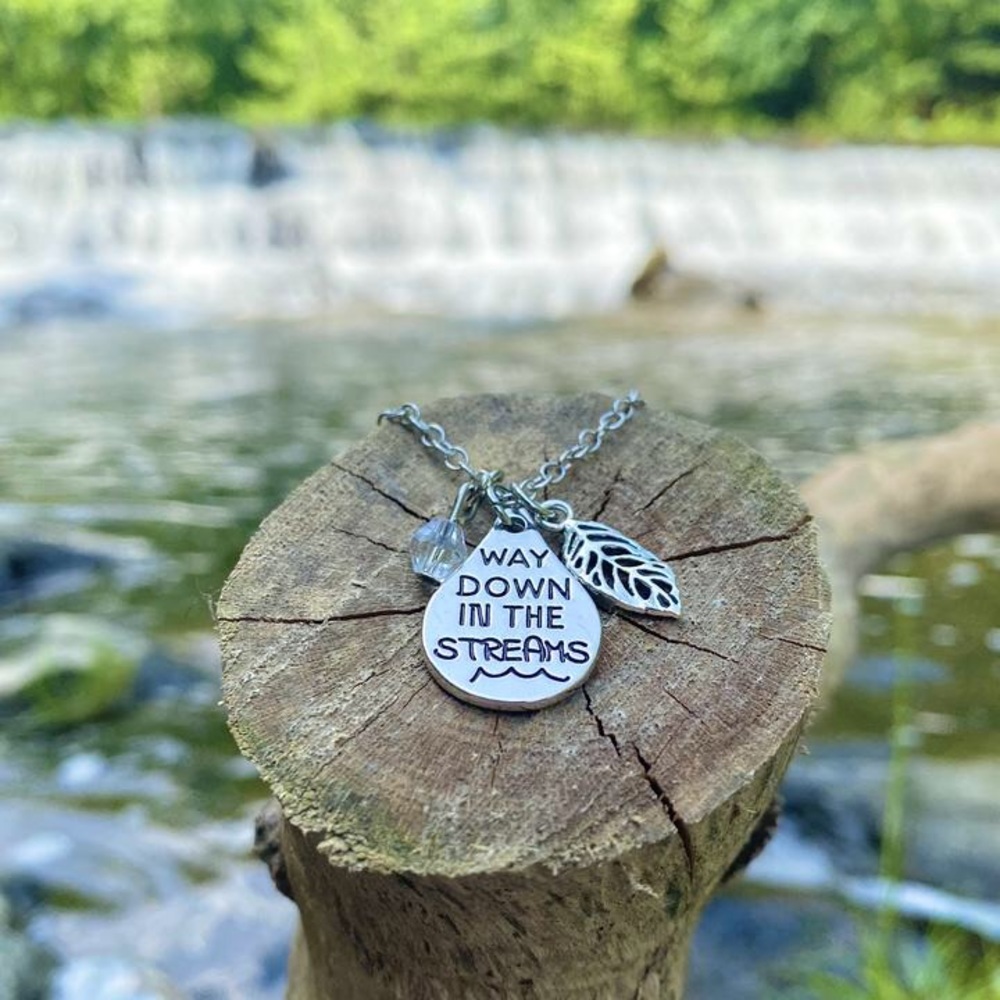 Way Down in the Streams Necklace